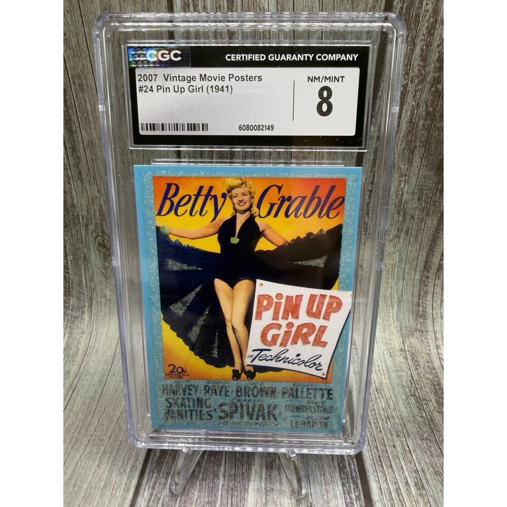 Movie Posters - Card #24 - Betty Grable - Pin Up Girl (1941) - Breygent 2007